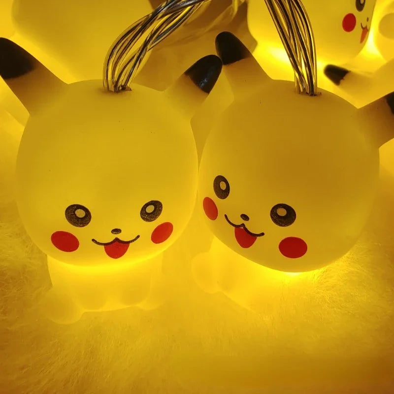 Guirlande Lumineuse Pikachu - 10 Lumières Magiques de 1,5 m