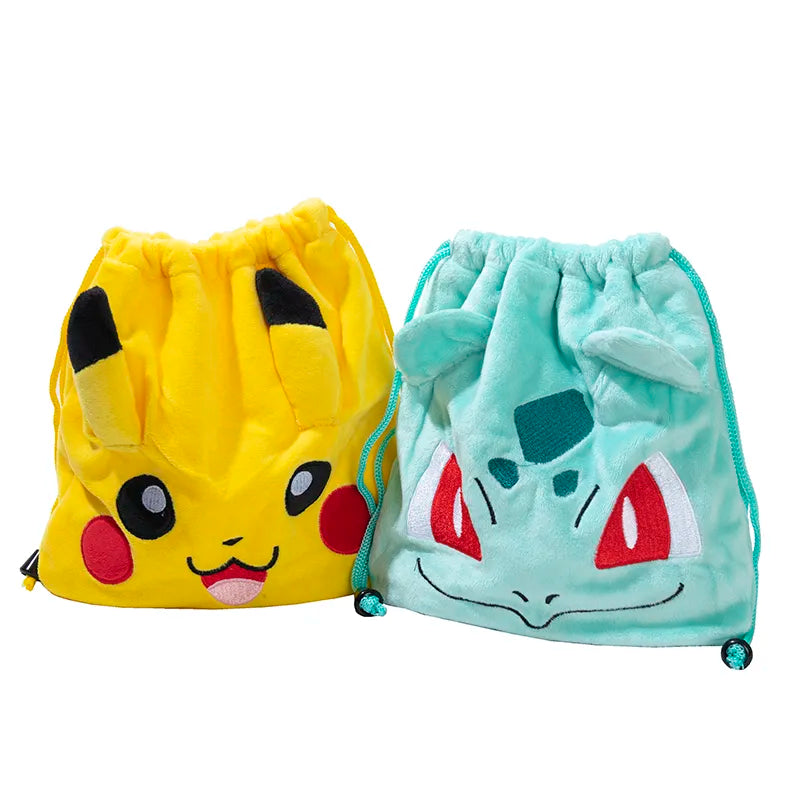 Trousse en Peluche Pokémon avec Cordon