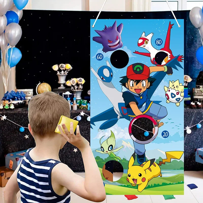 Jeu de Lancer Pokémon Pikachu pour Fêtes et Activités Extérieures