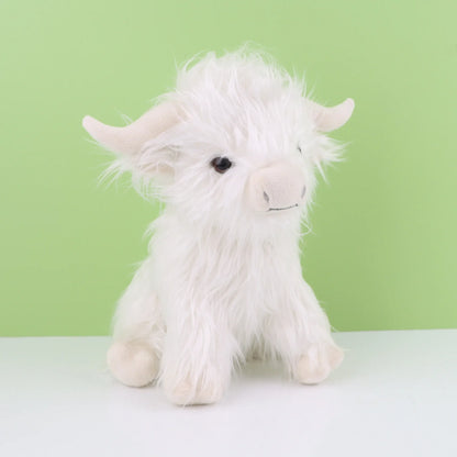 Peluche Vache Fluffy - Compagne Douce et Réconfortante