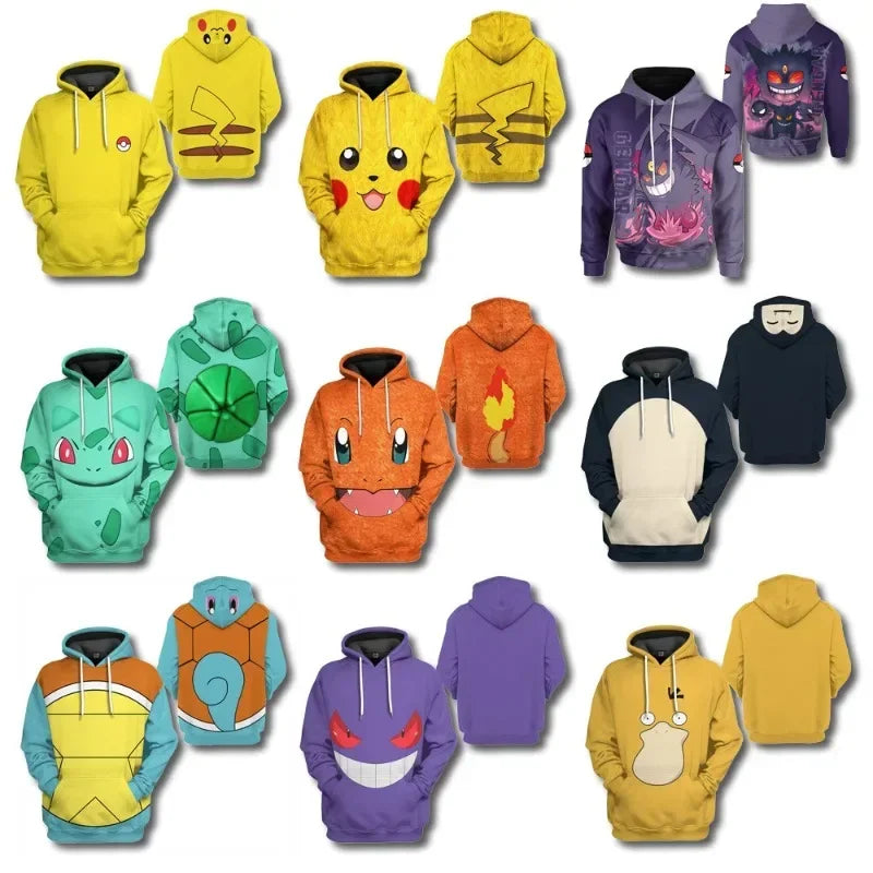 Sweat à Capuche Pokémon - Affichez Votre Passion avec Style