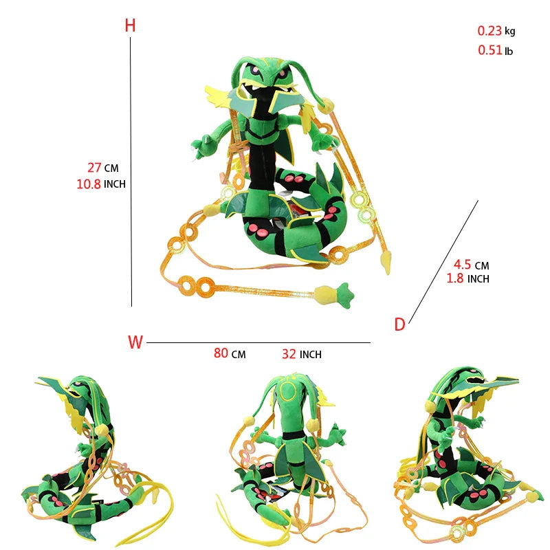 Rayquaza Plüschtiere in verschiedenen Formen - Mega Raayquaza, Schillernd uvm. kaufen