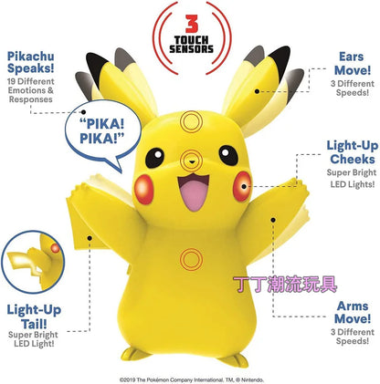 Figurines Parlantes Pikachu et Glumanda - Magie Pokémon chez Vous