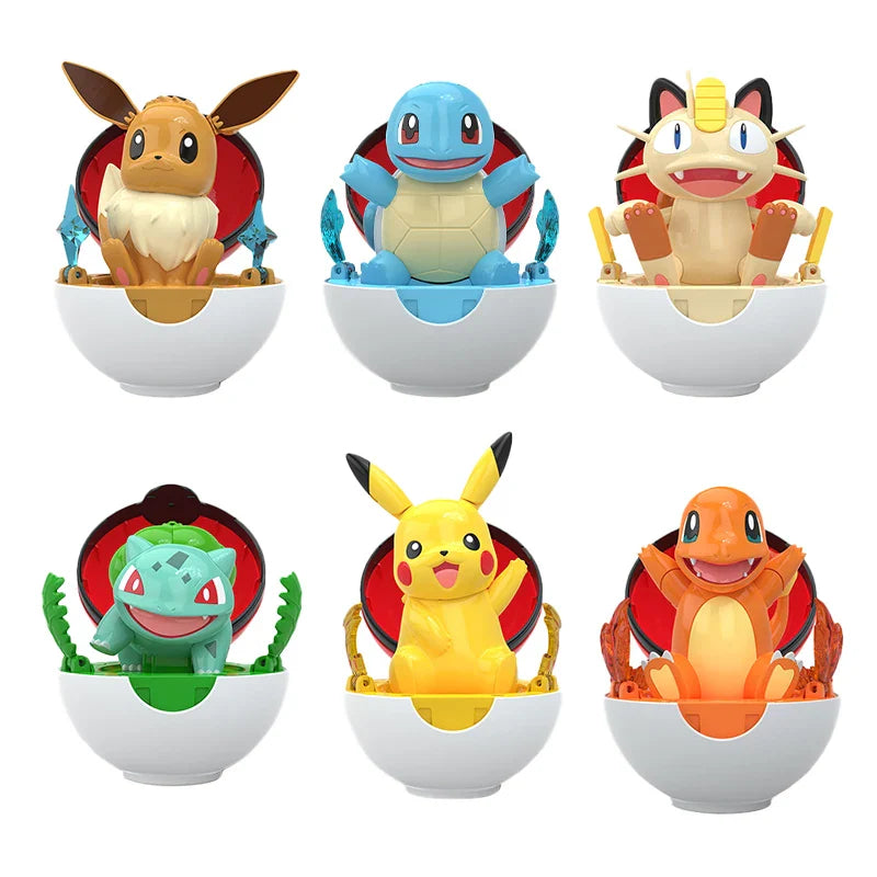 Figurines Pokémon dans Pokéball - 12 choix emblématiques