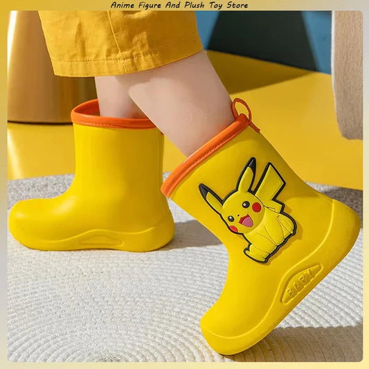 Kinder Gummistiefel mit Pikachu Pokemon Motiven