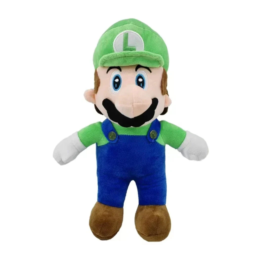 Peluche Luigi 25 cm - Compagnon Idéal pour les Câlins