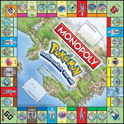 Monopoly Pokémon Édition Johto et Kanto