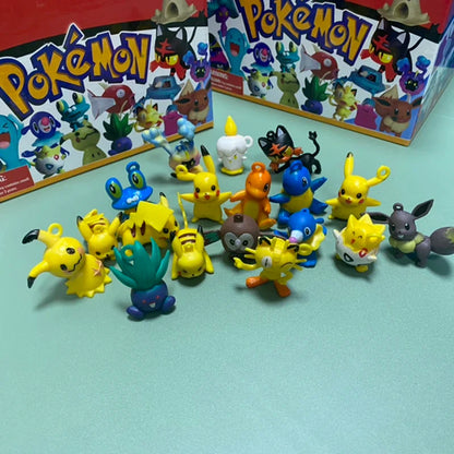 Coffret Surprise Pokémon : 24 Paquets avec Figurines et Cartes À Collectionner