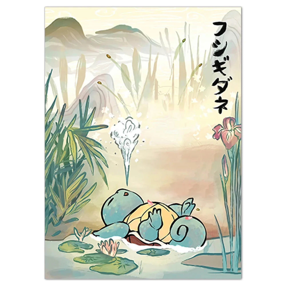 Pokémon Poster Kunstdruck im japanischen Stil - viele Motive kaufen