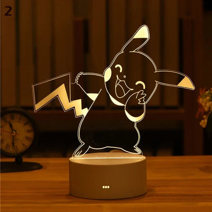 Lampe Décorative Pokémon LED - Ambiance Chaleureuse et Stylée