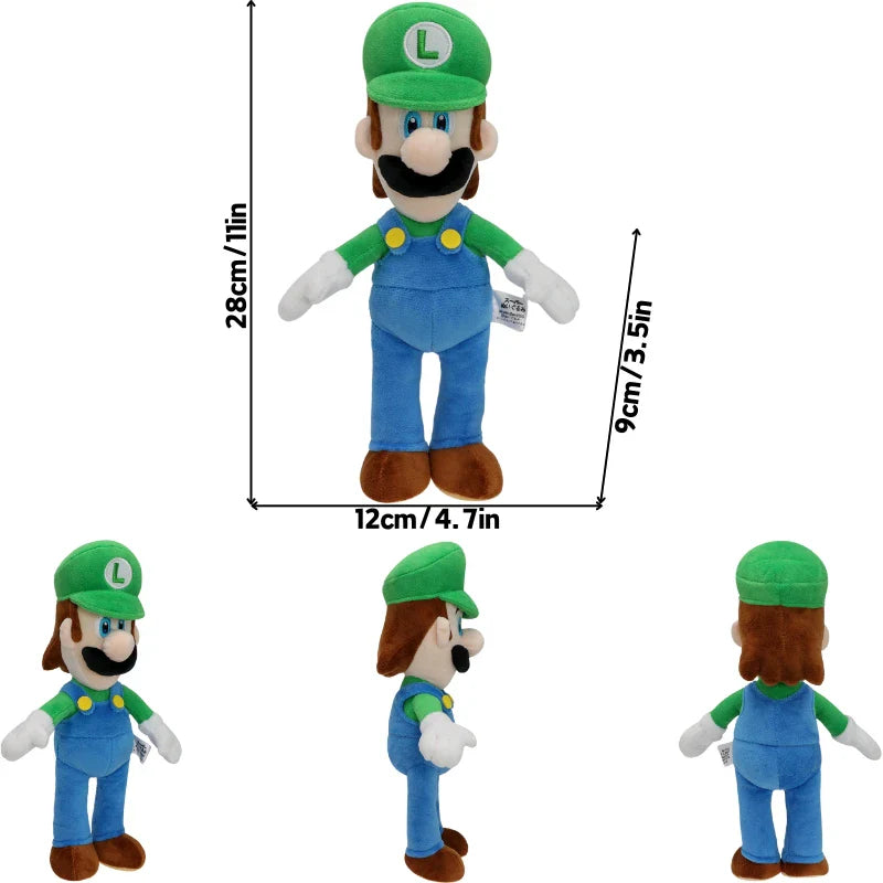 Peluche Luigi Bros - Douceur et Réalisme Inégalés