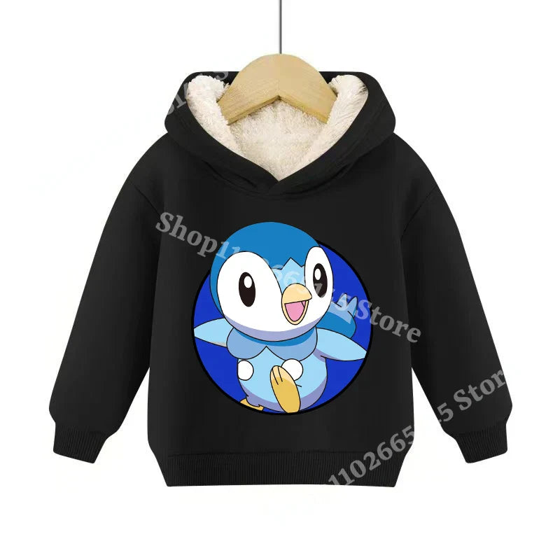 Pullies Hoodies Enfants Pokémon Douillets et Colorés