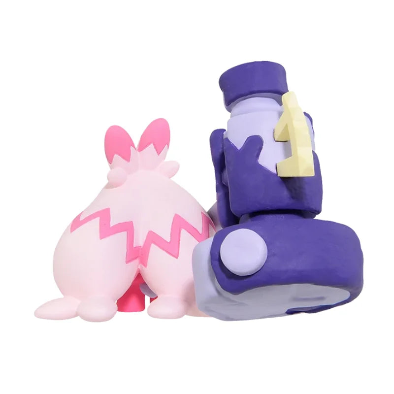 Figurines Baojian Chien-Pao et Granforgita Tinkaton en plastique robuste