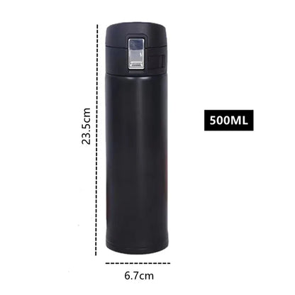 Gourde Isotherme en Inox Élégante 500 ml