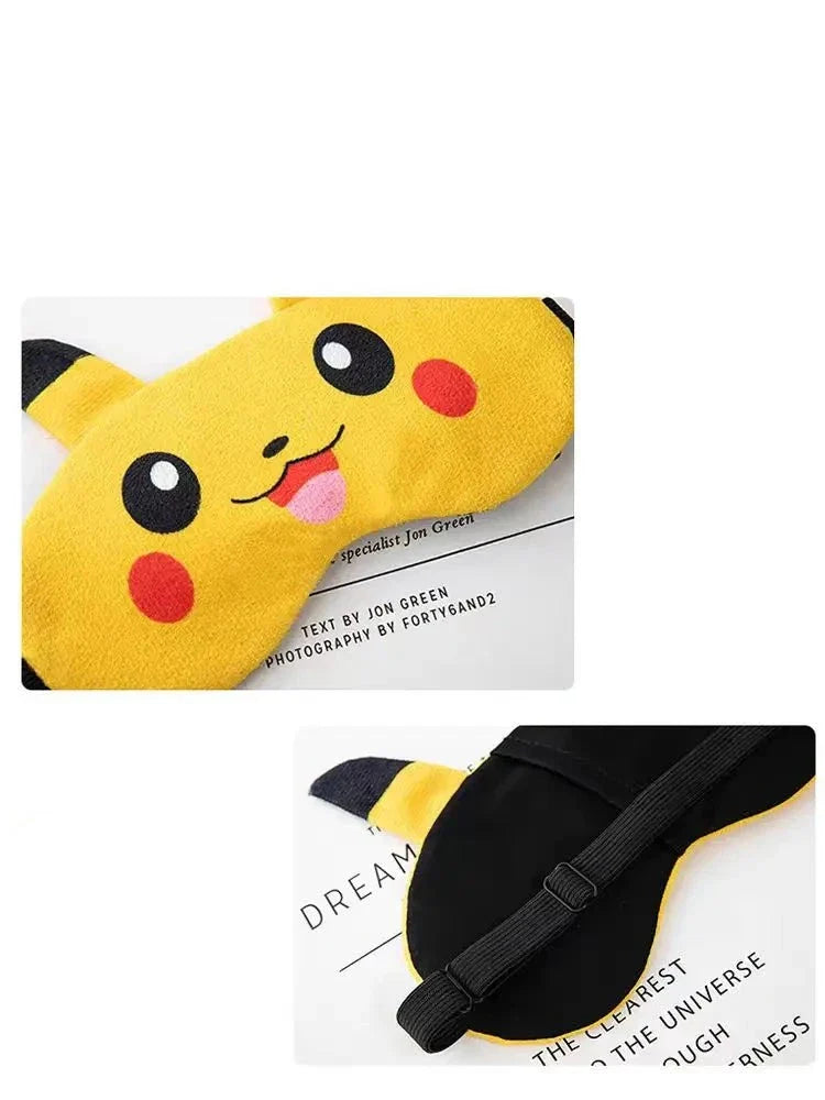 Masque de Sommeil Pikachu en Peluche