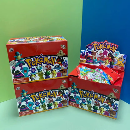 Coffret Surprise Pokémon : 24 Paquets avec Figurines et Cartes À Collectionner