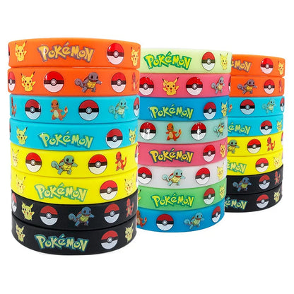 Bracelets Pokémon Lumineux pour Enfants - 4 ou 6 Pièces Magiques