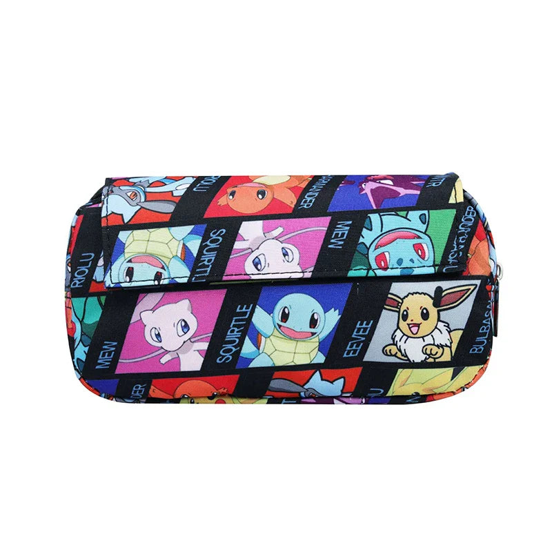 Trousse à stylos Pocket Monster 20 cm - 10 motifs ludiques