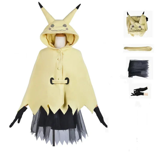 Mimigma Mimikyu Cosplay Kostüm für Fasching, Karneval usw. Pokemon Kostüm