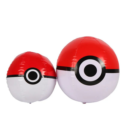 Ballon de Plage Gonflable Pokeball 30-40 cm - Amusement Garanti !