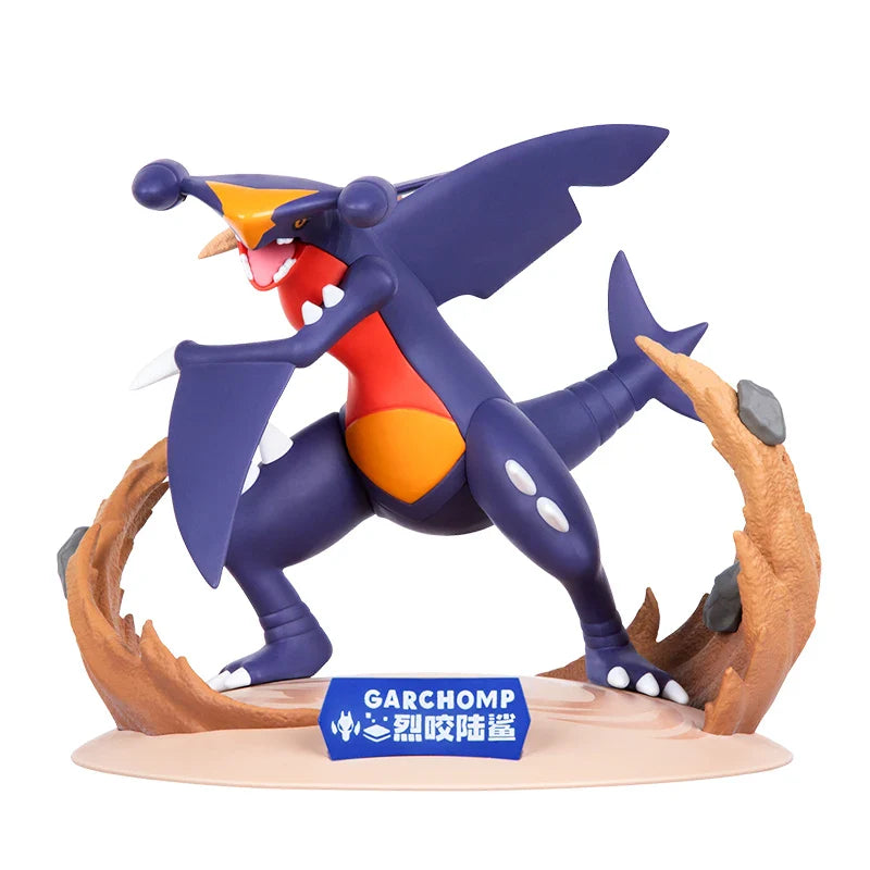 Figurine Garchomp Knakrack - Pokémon Dragon (10 cm)