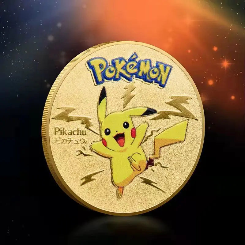 Ensemble Exclusif de 8 Münzen Pokémon pour Collectionneurs