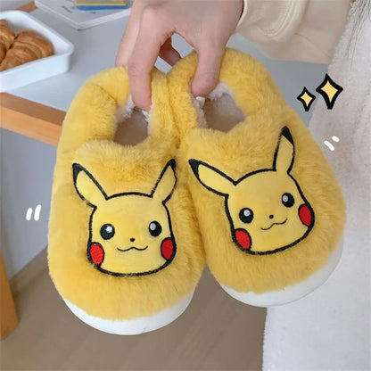 Chaussons Pokémon Évoli, Bisasam et Pikachu pour Enfants