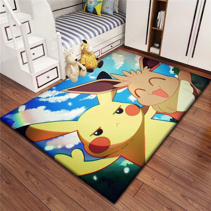 Tapis Pokémon - Styles et Tailles Variés pour une Décoration Unique