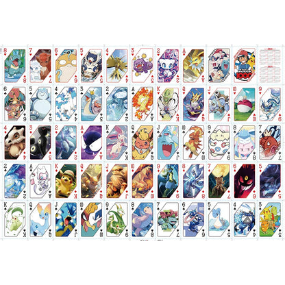 Set de Cartes à Jouer Pokémon Édition Spéciale – 52 Cartes Magnifiques