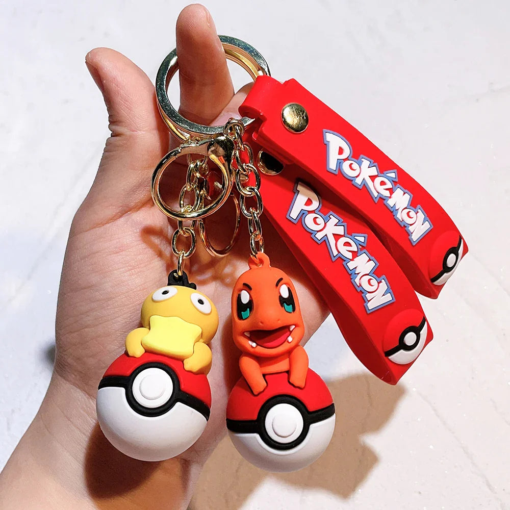 Porte-clés Pokeball avec Figurine Pokémon - Affichez votre fierté de dresseur !