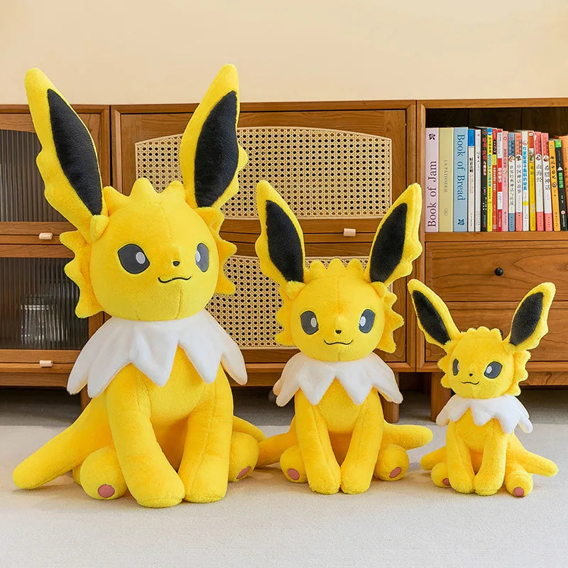 XXL Peluche Aquana Vaporeon ou Blitza Jolteon - Pokémon (45/80cm)