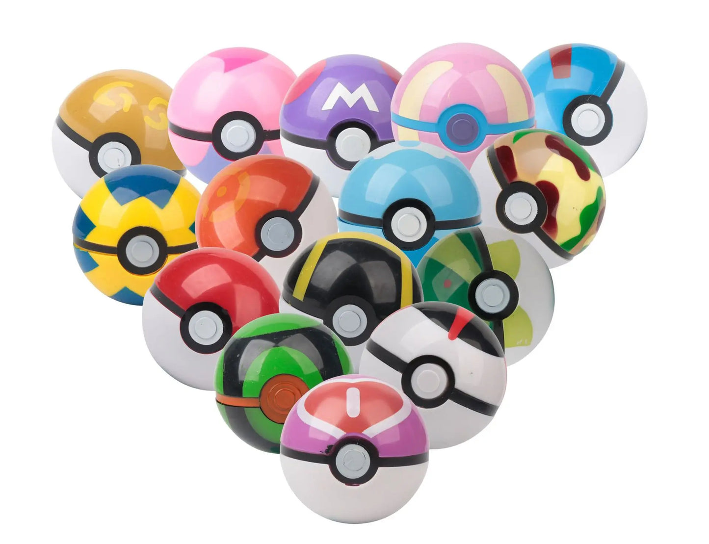 Collection de Pokéballs - Attrapez-les tous !