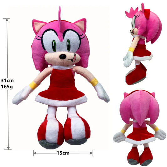 Peluche Amy de Sonic - Douceur et Compagnie de 30 cm