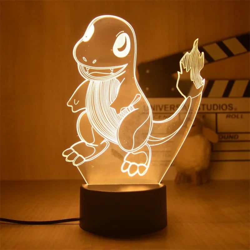 Lampe Décorative Pokémon LED - Ambiance Chaleureuse et Stylée