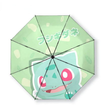 Parapluie Automatique Pokémon - Schiggy, Pikachu ou Bisasam