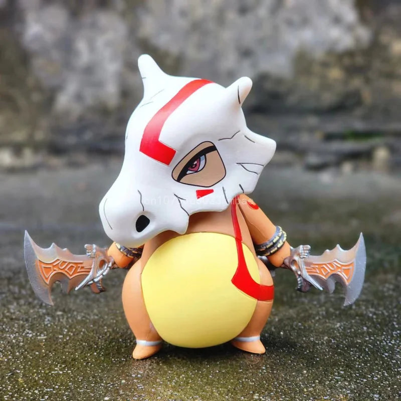 Figurine Tragosso Cubone 14 cm avec accessoire os Pokémon