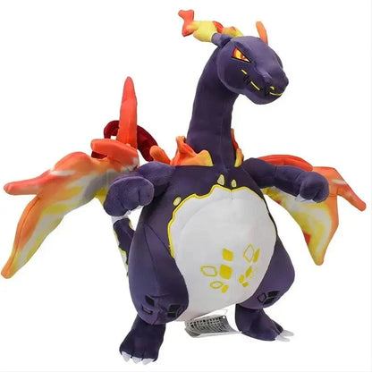 Schillernder Shiny Gigadynamax Glurak Charizard Plüsch Pokemon (ca. 38cm)