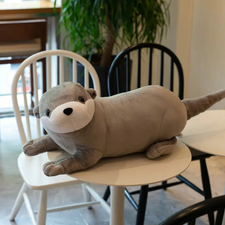 peluche-loutre-géante