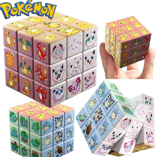 Cube Magique Pikachu - Casse-tête Pokémon Amusant