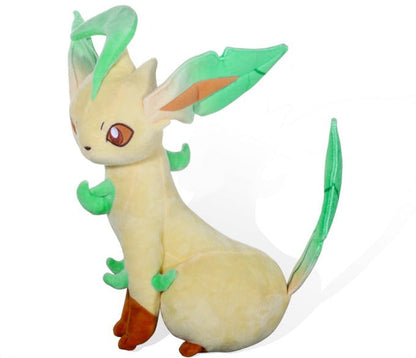 Leafeon Folipurba Pokémon Kuscheltier kuschelig, ca.  32cm