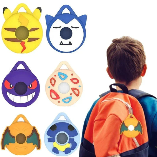 Housse artistique pour Pokemon Go Plus - Designs Glurak, Gengar, Pikachu, Togepi, Relaxo