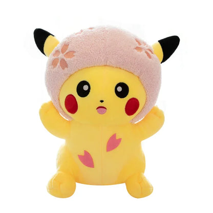 XXL Pikachu Sakura en Peluche - 30cm ou 40cm