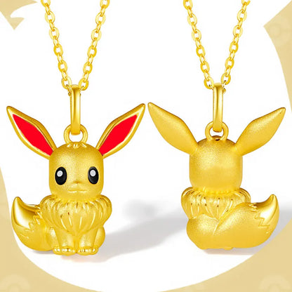 Süße Pokemon Pikachu Halsketten oder Ringe