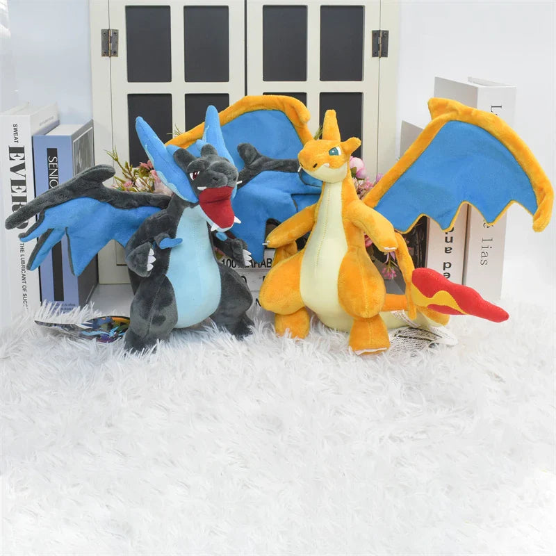 Peluches Glurak Pokémon - Mega Y, Mega X et brillantes