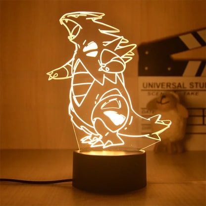 Lampe Décorative Pokémon LED - Ambiance Chaleureuse et Stylée