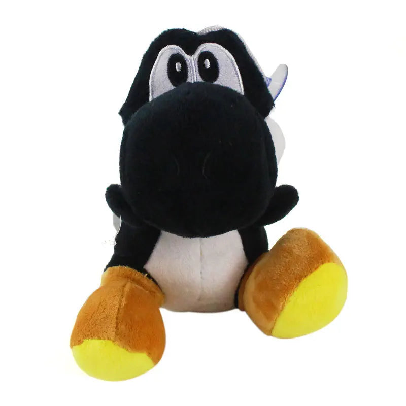 Peluche Yoshi Noir 20 cm - Tendresse et Douceur