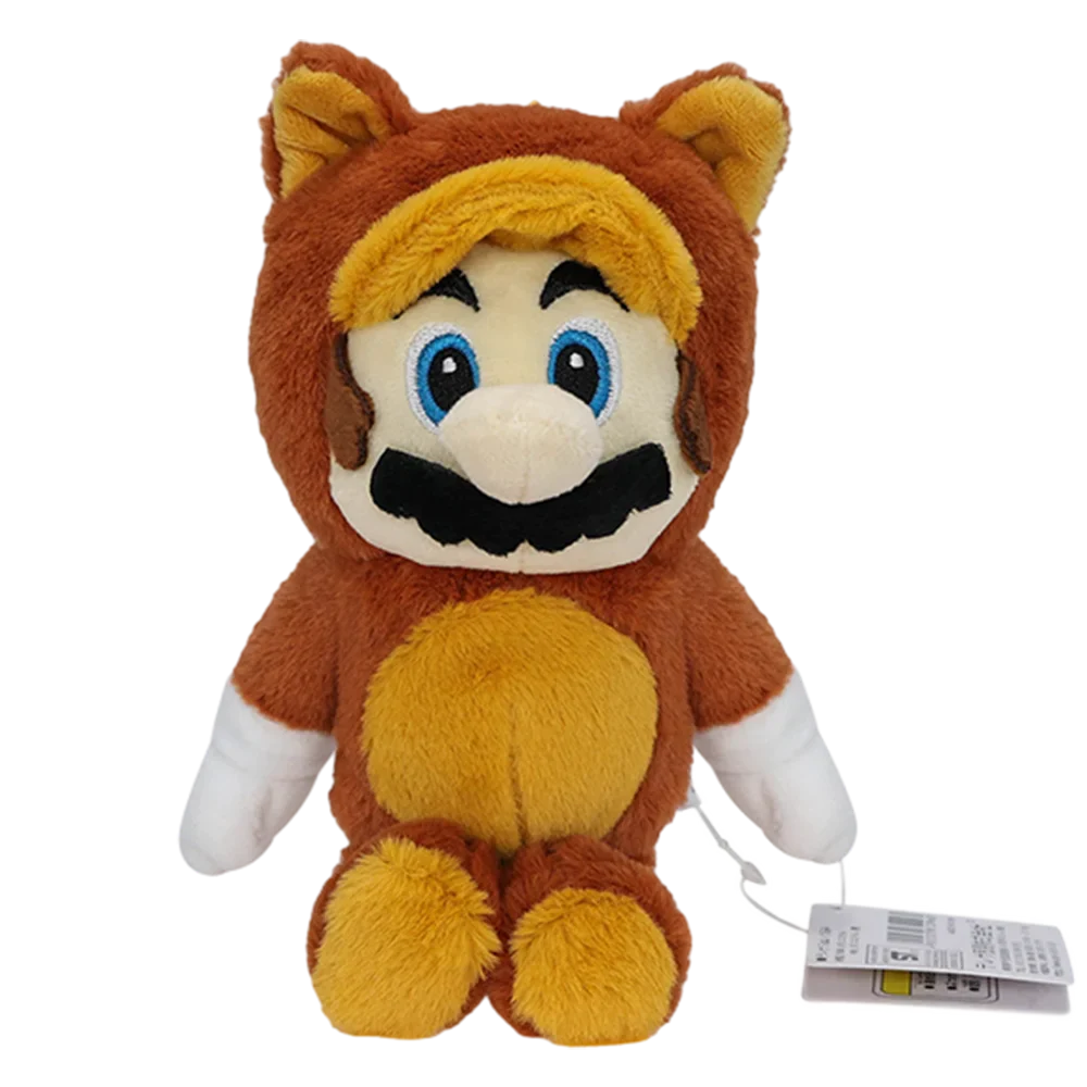 Peluche Mario Tanooki 25 cm – Compagnon Adorable