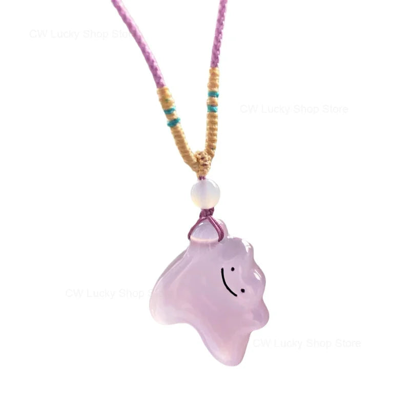 Collier Ditto Charmant pour Fans de Pokémon