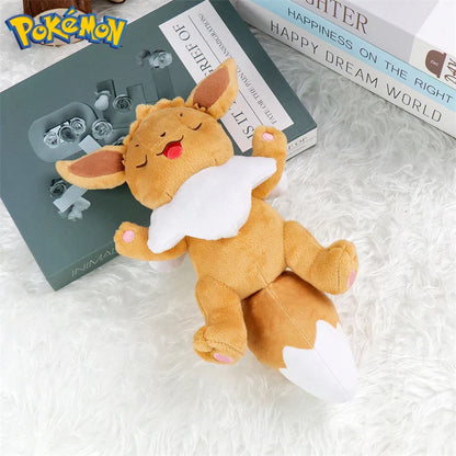 Peluche Eevee Evoli 25 cm - Compagnon idéal pour les fans de Pokémon