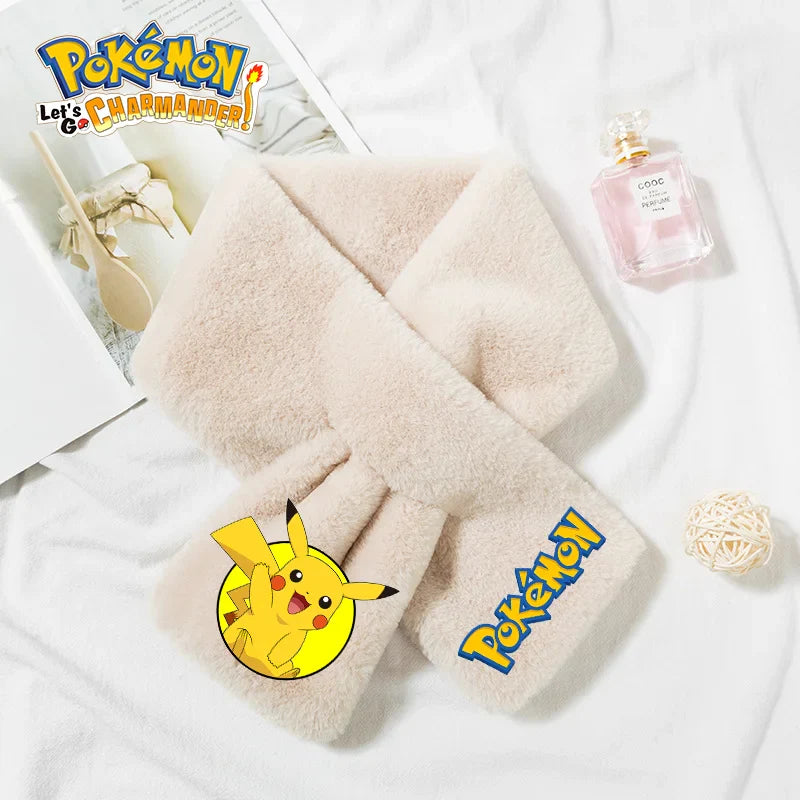 Écharpe en Fleece Pokémon pour Enfants - Motifs Variés